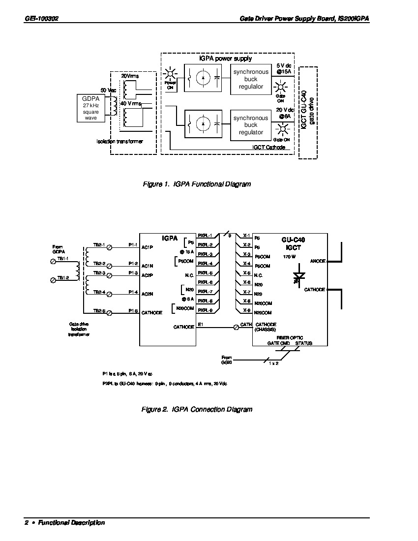 First Page Image of IS200IGPAG1A Circuit Layout Diagrams GEI-100302.pdf